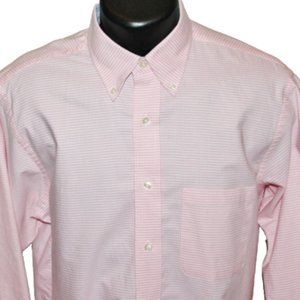 Excellent Chaps Ralph Lauren Gingham Check Button Down, 15-15 1/2 34